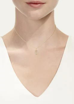 Sydney EvanDiamond Cross Open Icon Charm Necklace