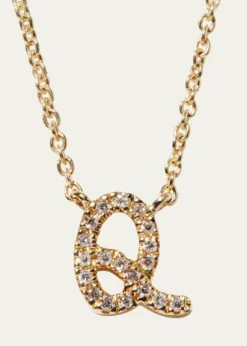 Sydney EvanDiamond Initial Pendant Necklace