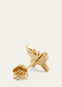 Sydney Evan14k Diamond Butterfly Single Stud Earring