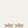 Sydney Evan14K Diamond Dragonfly Stud Earring, Single
