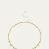 Sydney Evan14K Diamond Heart and Pearl Charm Necklace