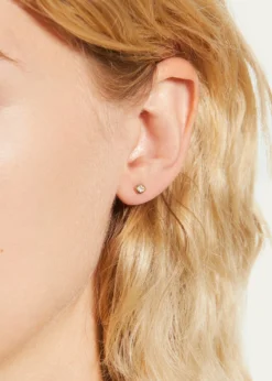 Sydney Evan14k Diamond Marquise Single Stud Earring