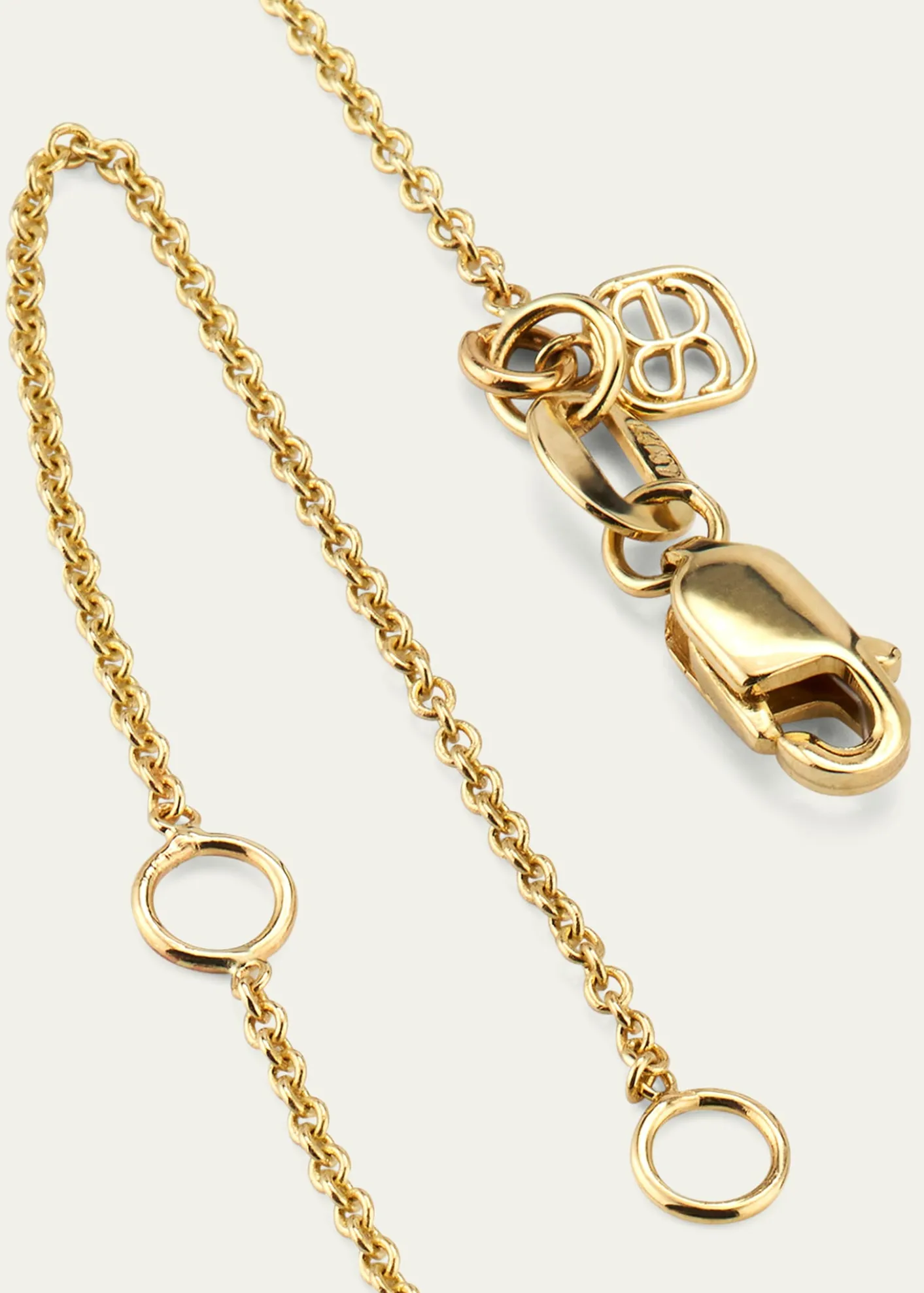 Sydney Evan14k Diamond Pave Initial Necklace
