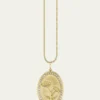 Sydney Evan14K Gold Diamond Birth Flower Charm Necklace, April