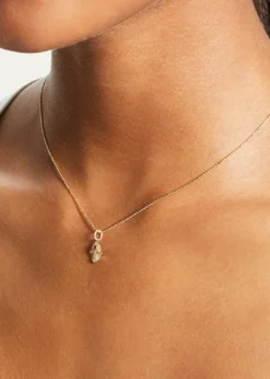 Sydney Evan14k Gold Diamond Hamsa Pendant Necklace