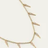 Sydney Evan14K Gold & Diamond Large Fringe Necklace