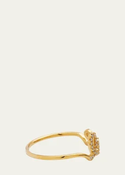 Sydney Evan14k Gold Diamond Love Script Ring