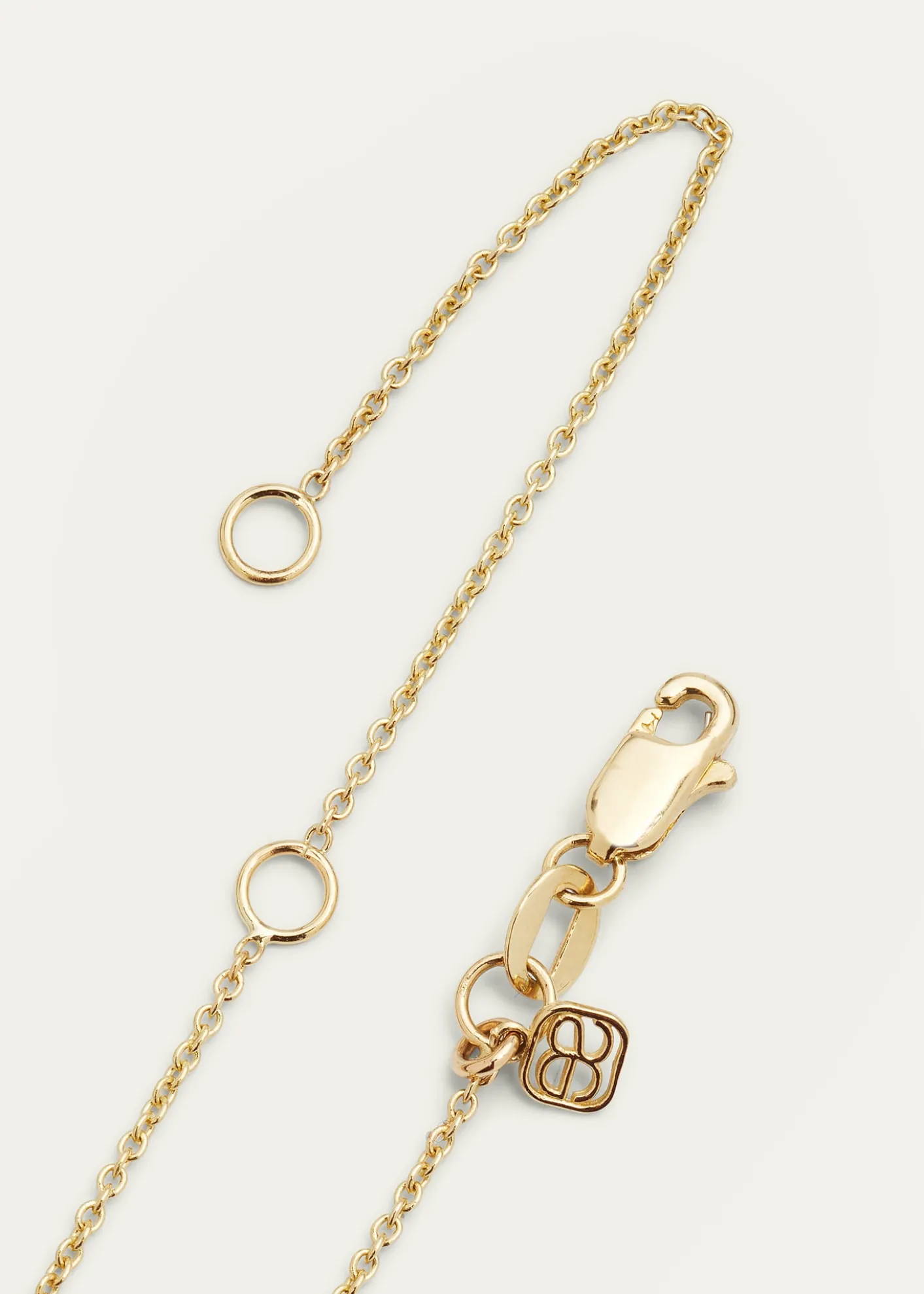 Sydney Evan14k Gold Evil Eye Necklace with Single Diamond