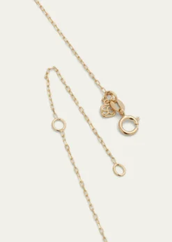 Sydney Evan14k Gold Mama Script Necklace