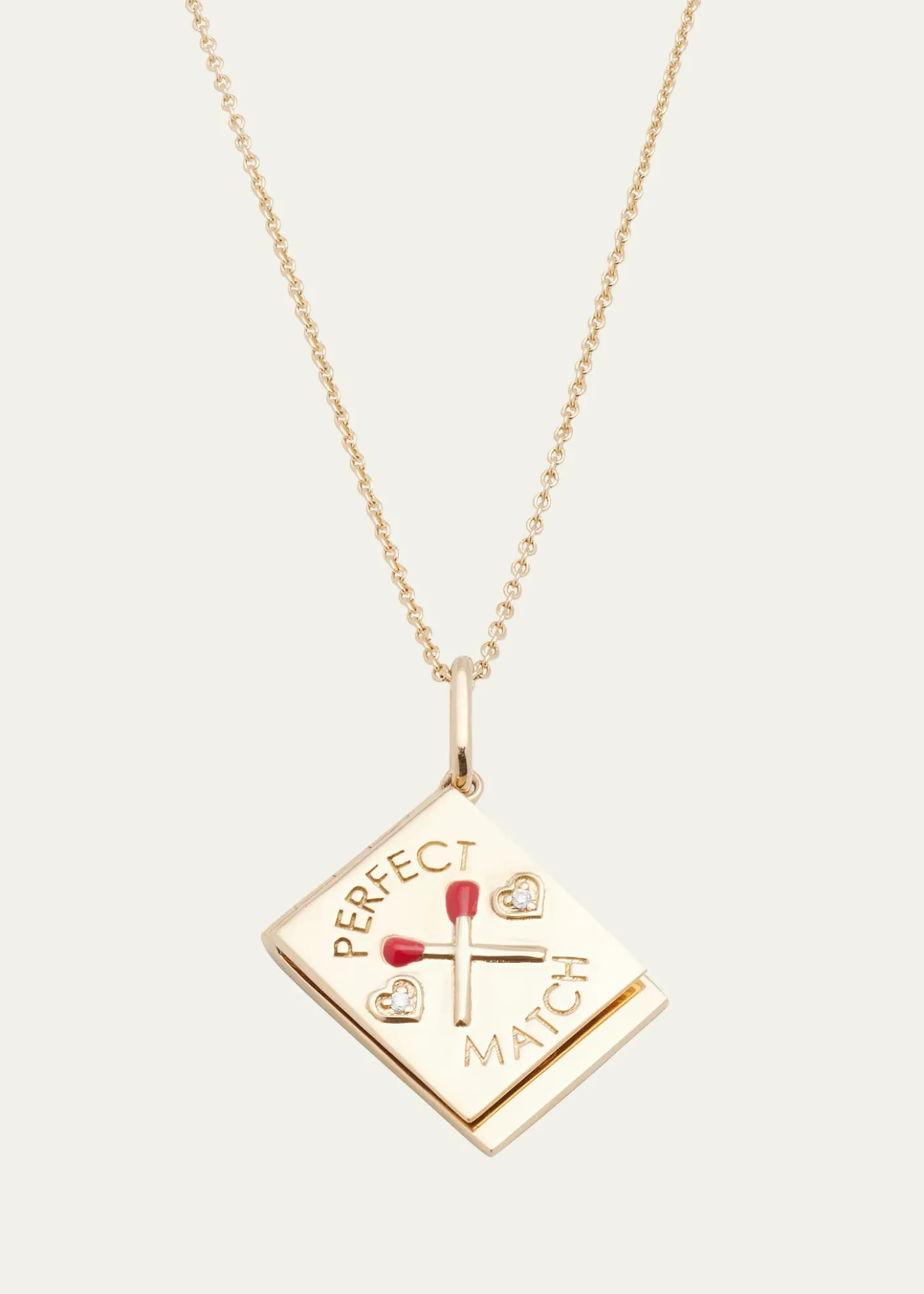 Sydney Evan14K Gold Perfect Match Locket Necklace