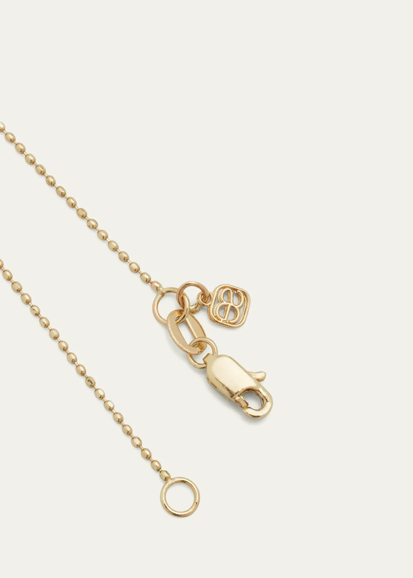 Sydney Evan14k Gold Tiny Evil Eye Charm Necklace