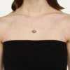 Sydney Evan14K Icon Wallpaper Evil Eye Pendant Necklace