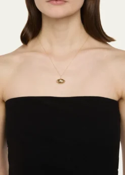 Sydney Evan14K Icon Wallpaper Evil Eye Pendant Necklace
