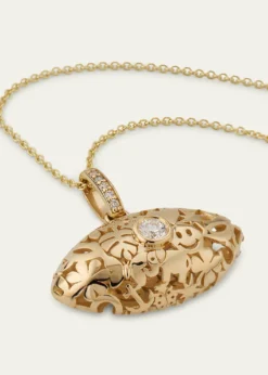 Sydney Evan14K Icon Wallpaper Evil Eye Pendant Necklace