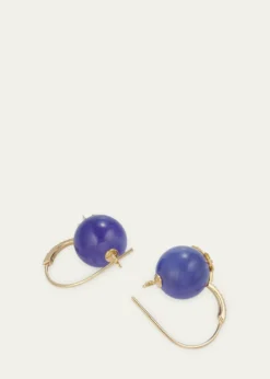 Sydney Evan14K Pave Starburst Bead Earrings