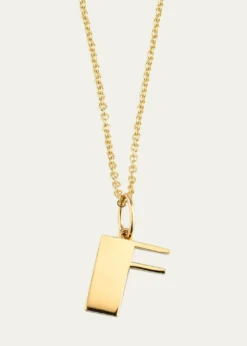 Sydney Evan14K Pure Block Initial Necklace