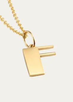 Sydney Evan14K Pure Block Initial Necklace