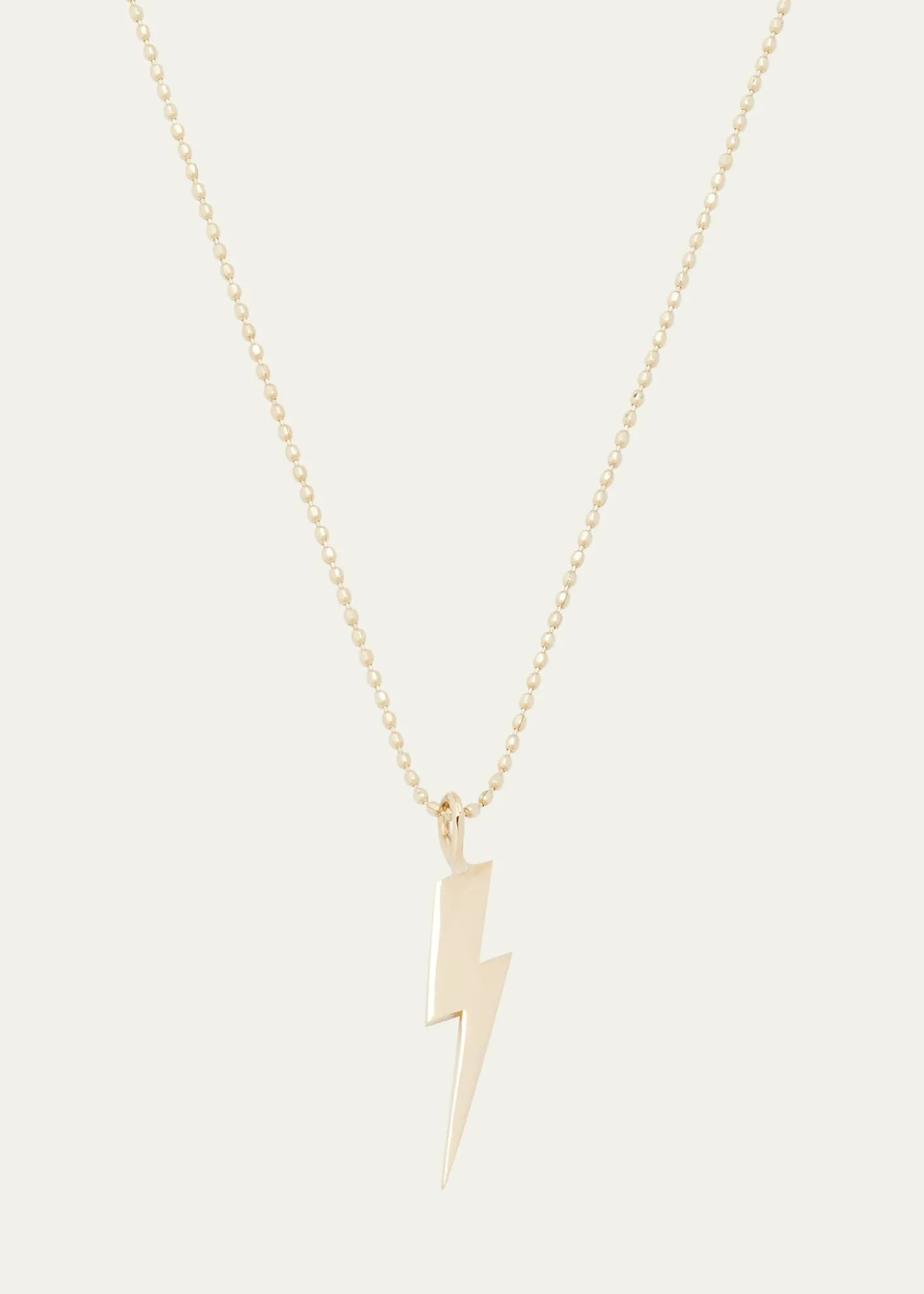 Sydney Evan14k Pure Lightning Bolt Necklace