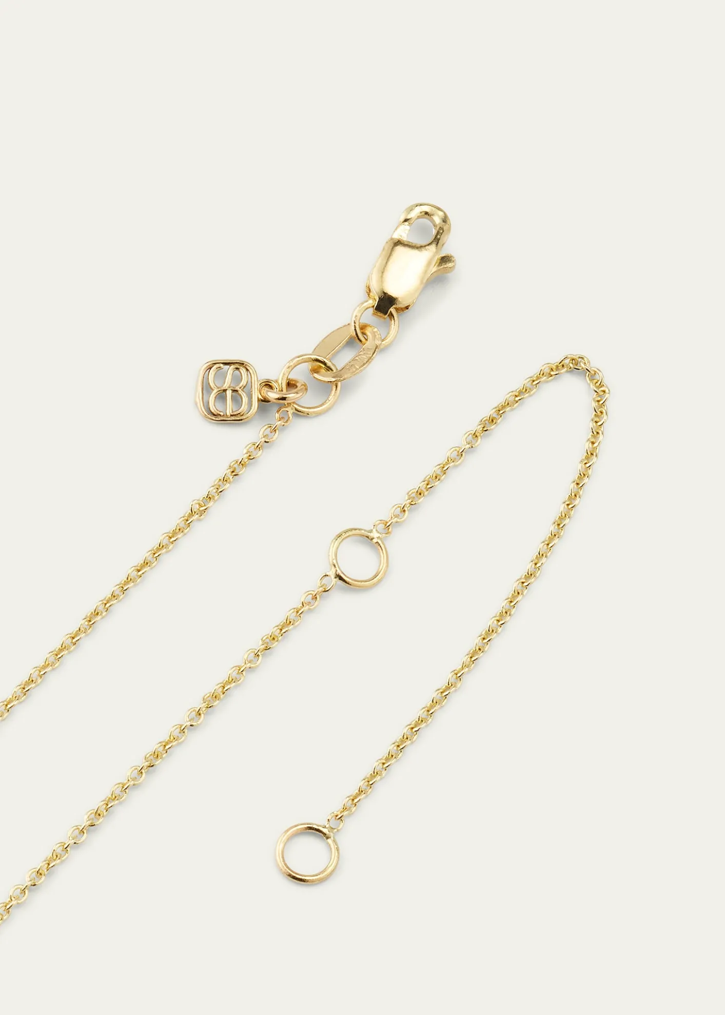 Sydney Evan14K Yellow Gold Beehive Charm Necklace
