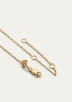 Sydney Evan14K Yellow Gold Medium Rope Love Pendant Necklace