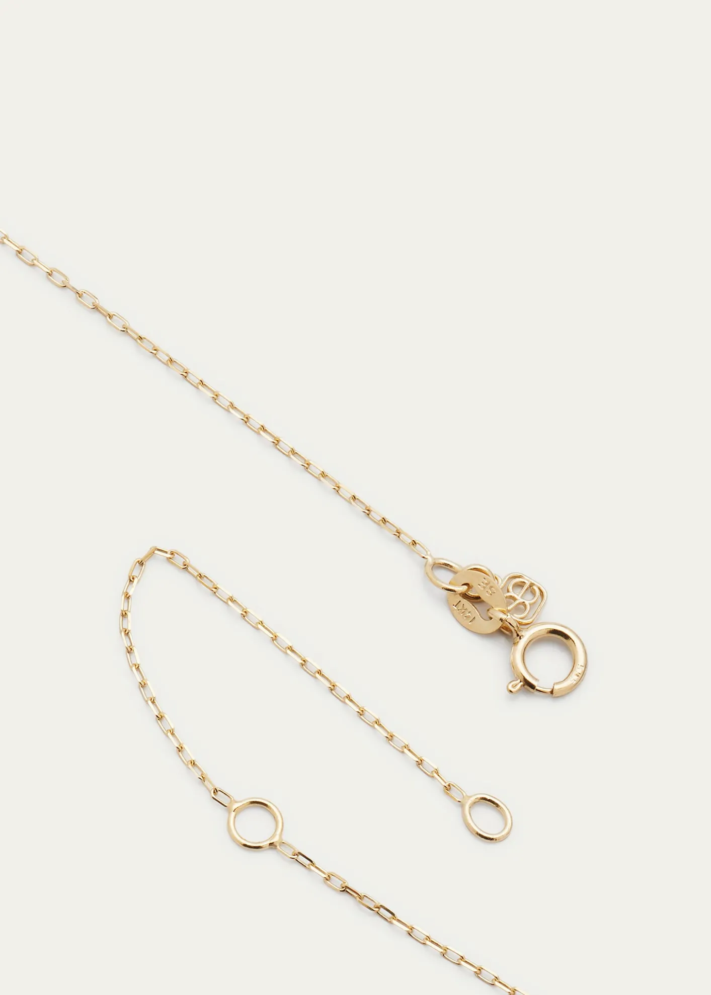 Sydney Evan14K Yellow Gold Pure Love Script Necklace