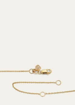 Sydney EvanLarge 14k Yellow Gold & Diamond Love Necklace