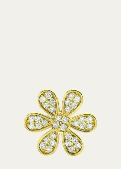 Sydney EvanMini Pave Daisy Stud Earrings