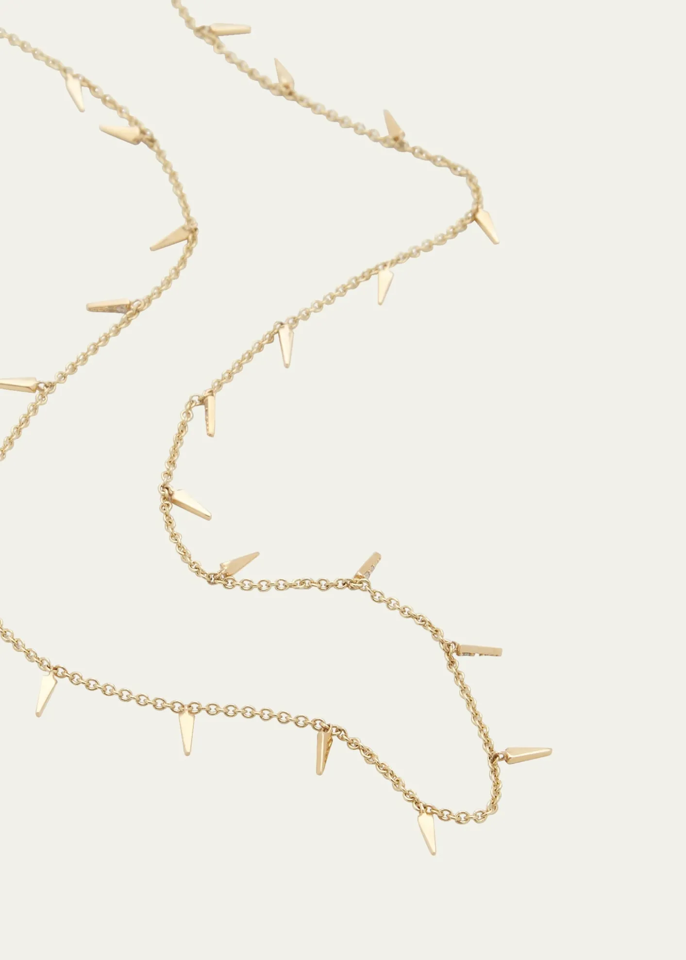 Sydney EvanPave Diamond Fringe Drop Necklace