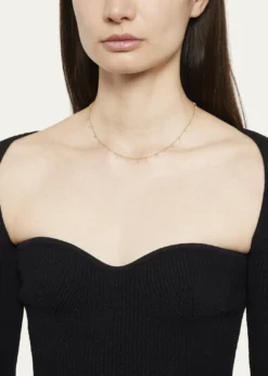 Sydney EvanPave Diamond Fringe Drop Necklace