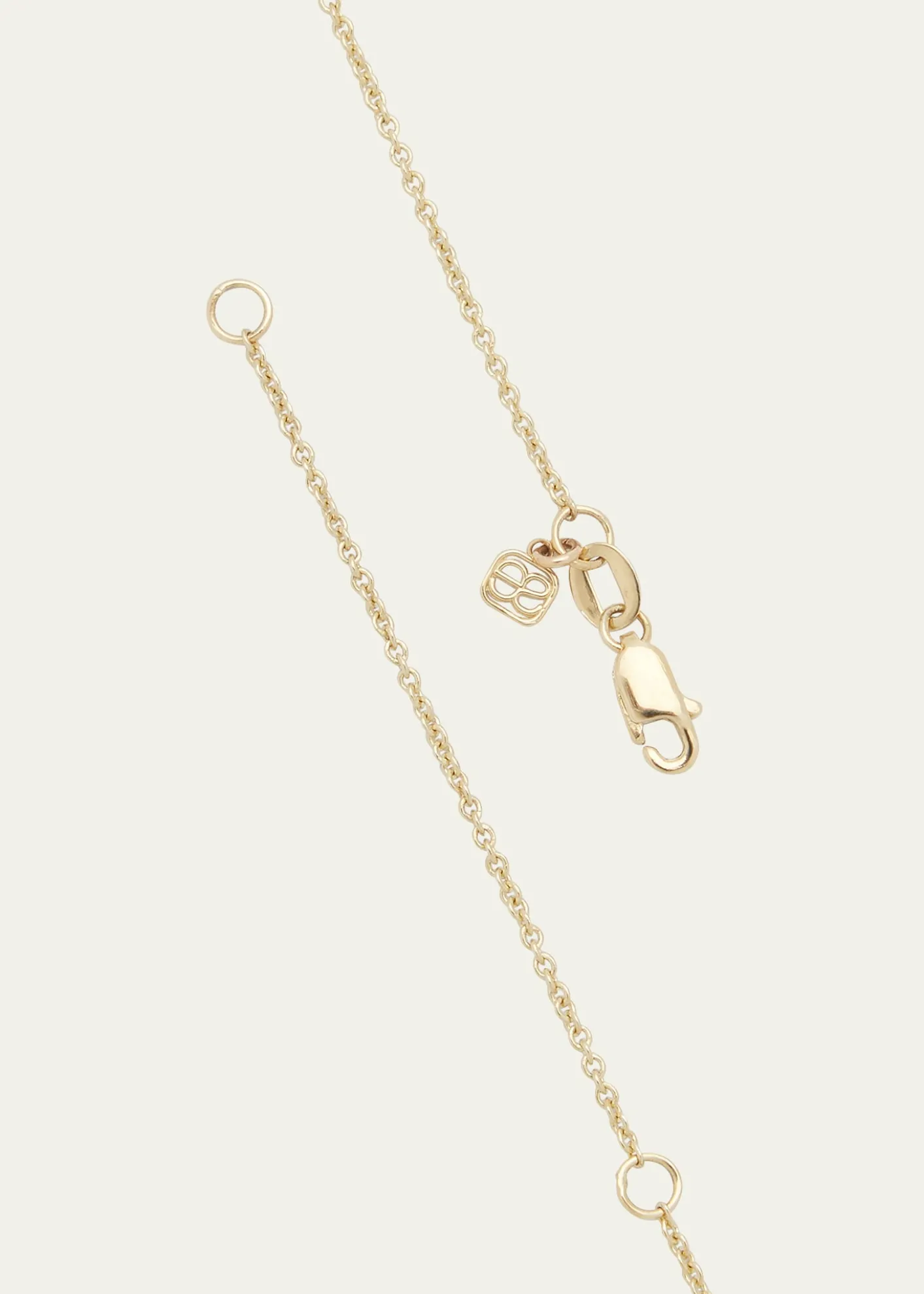 Sydney EvanPave Diamond Fringe Drop Necklace