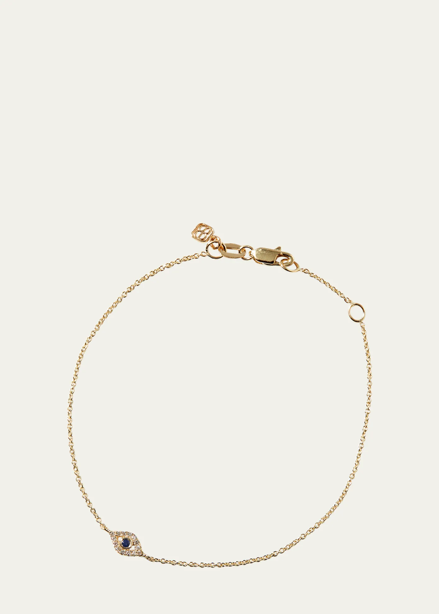 Sydney EvanSmall Diamond Evil Eye Bracelet