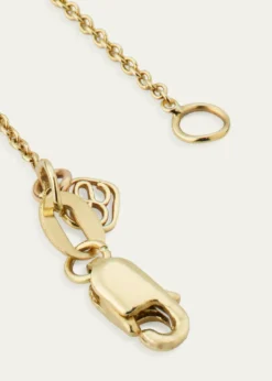 Sydney EvanSmall Gold Pave Diamond Cross Necklace