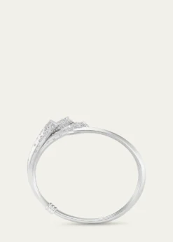 TABAYER18K White Gold Diamond Sheaf Bracelet