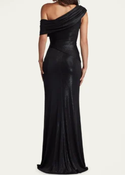 Tadashi ShojiLeary Draped One-Shoulder Gown