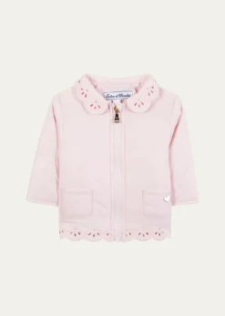 Tartine et ChocolatGirl's Quilted Openwork Jacket, Size 3M-3