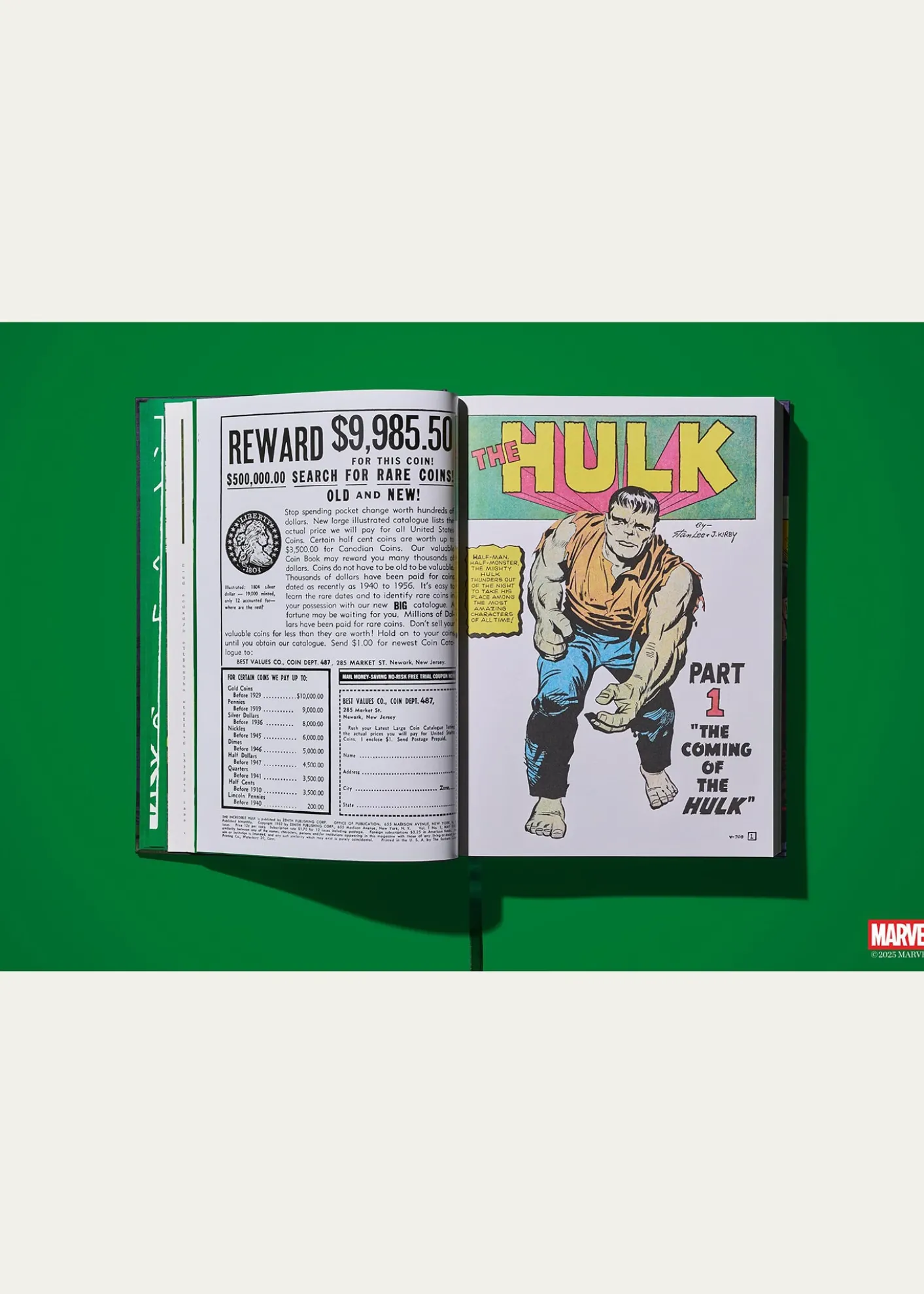 TASCHEN"Marvel Comics Library. Hulk. 1962-1966" Book by Douglas Wolk