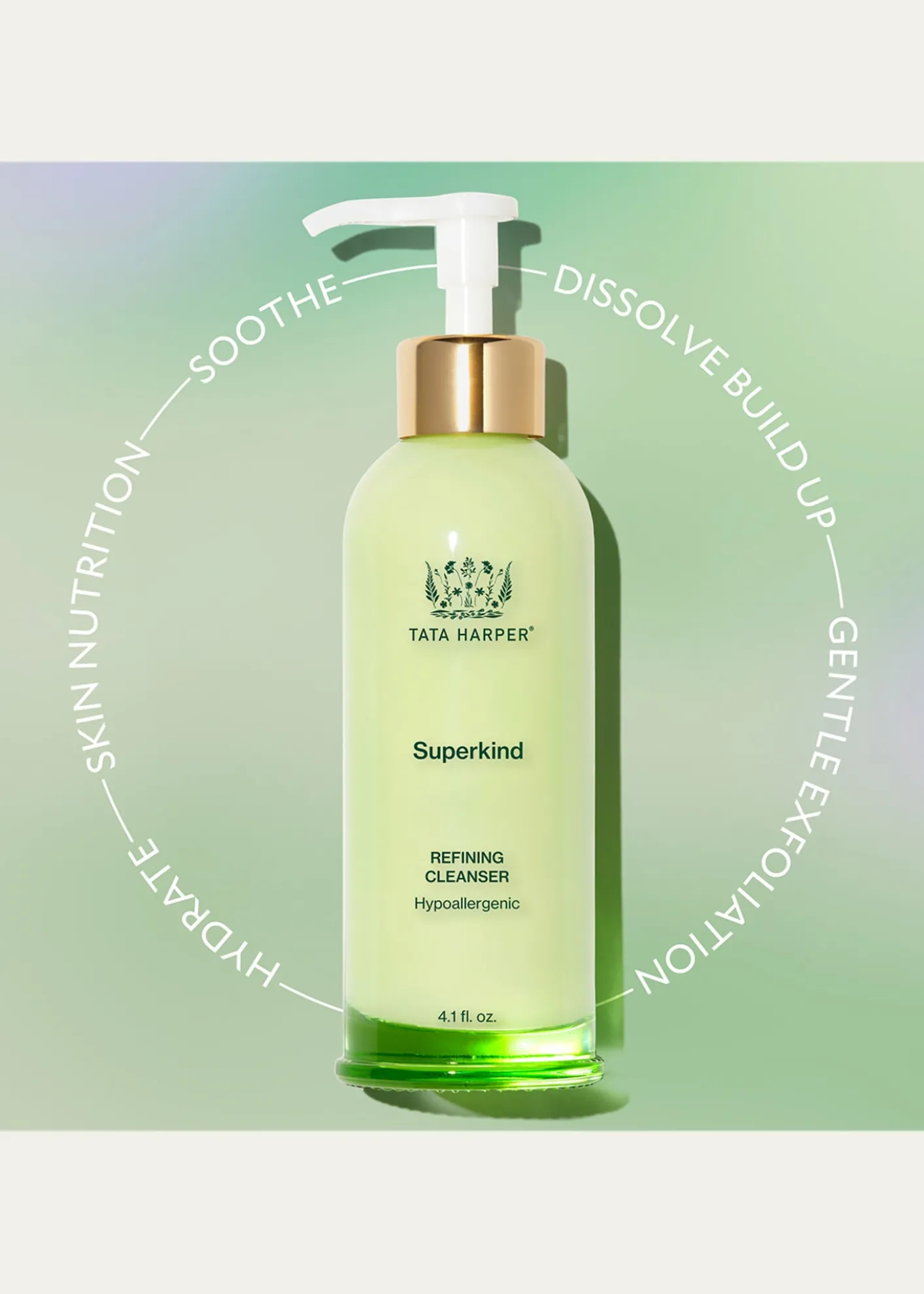 Tata HarperRefining Cleanser, 4.1 oz.