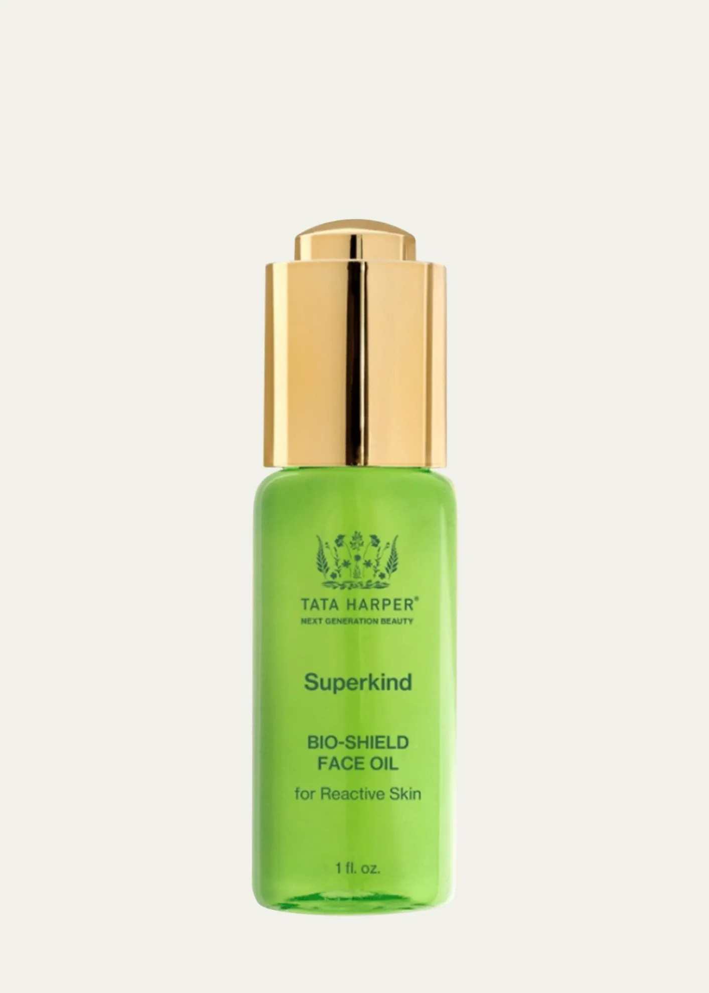 Tata HarperSuperkind Bio-Shield Face Oil for Reactive Skin, 1 oz.