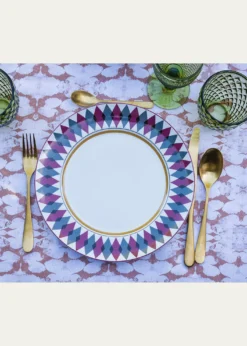 The LinoArmonia Dinner Plates, Set of 4