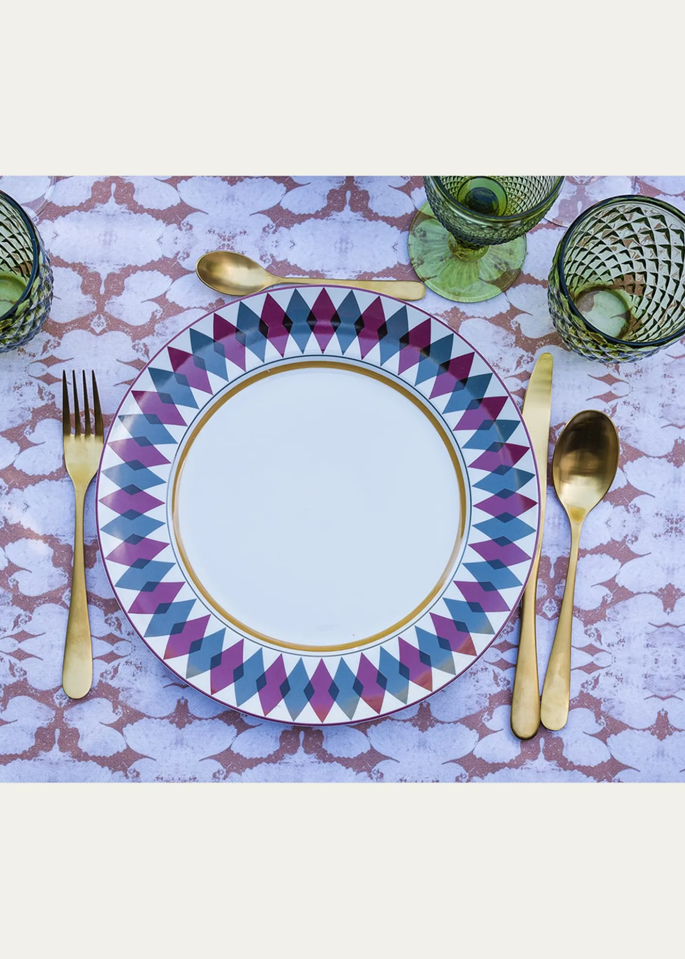 The LinoArmonia Dinner Plates, Set of 4