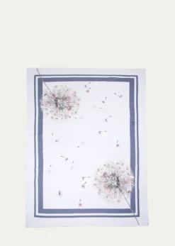 The LinoDandelion Tablecloth, 71" x 125"