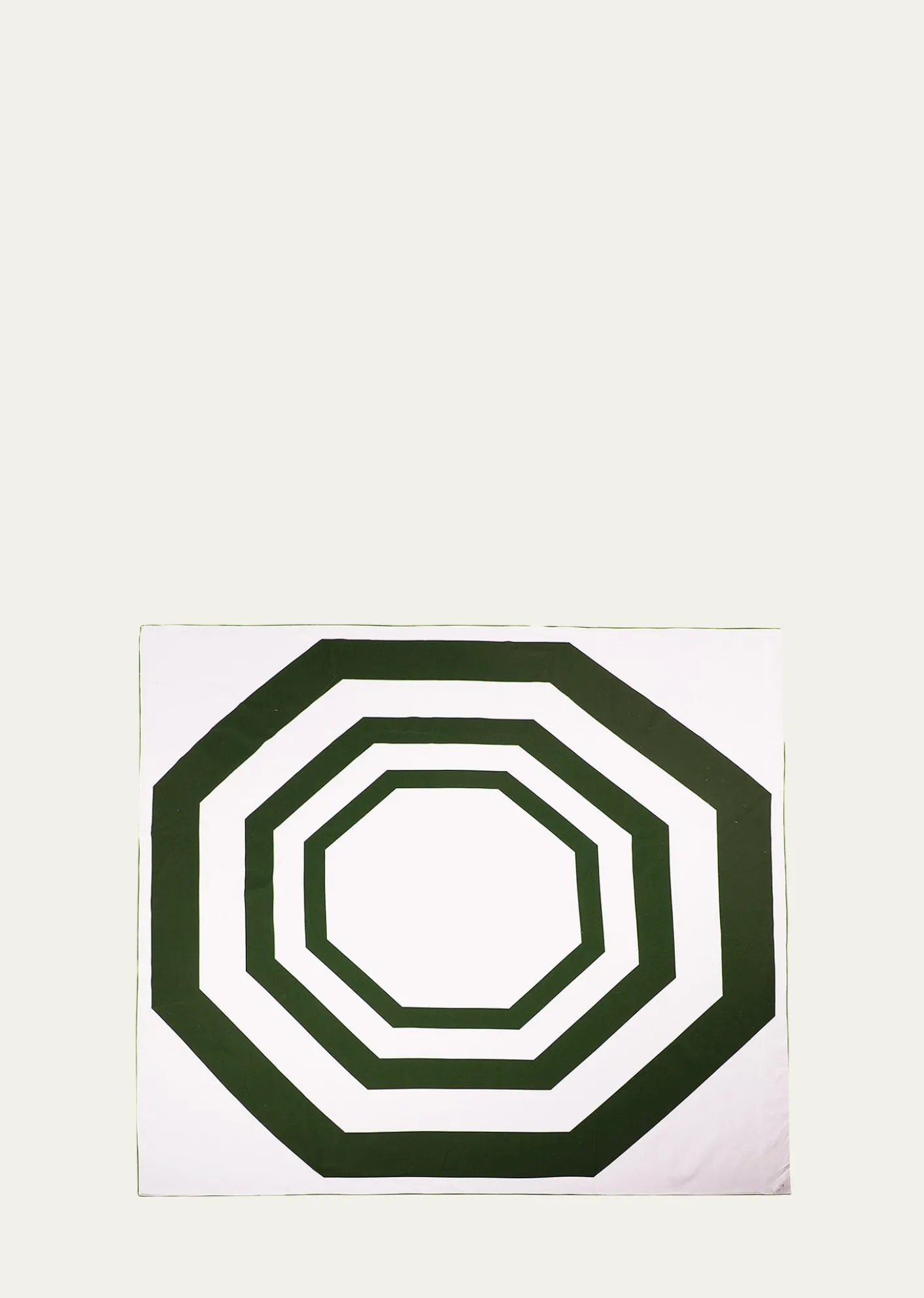 The LinoEssential Green Tablecloth, 71" Square