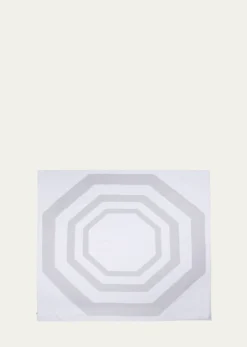 The LinoEssential Grey Tablecloth, 71" Square