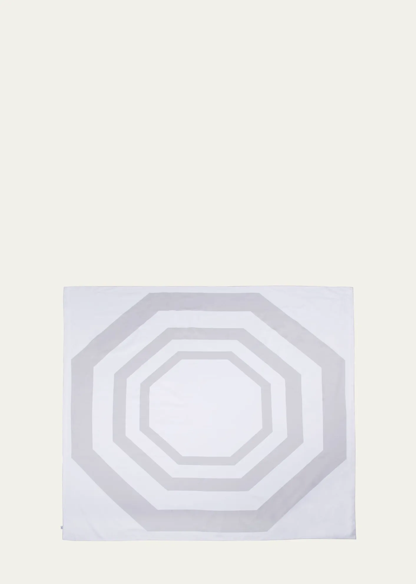 The LinoEssential Grey Tablecloth, 71" Square