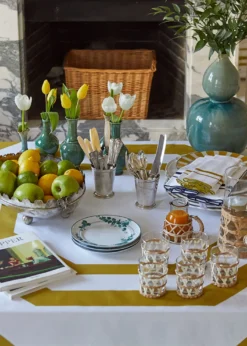The LinoEssential Yellow Tablecloth, 71