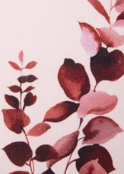 The LinoEucalyptus Red Tablecloth, 71