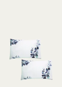 The LinoEucalyptus 500-Thread Count Pillowcase Pair, KING CASE