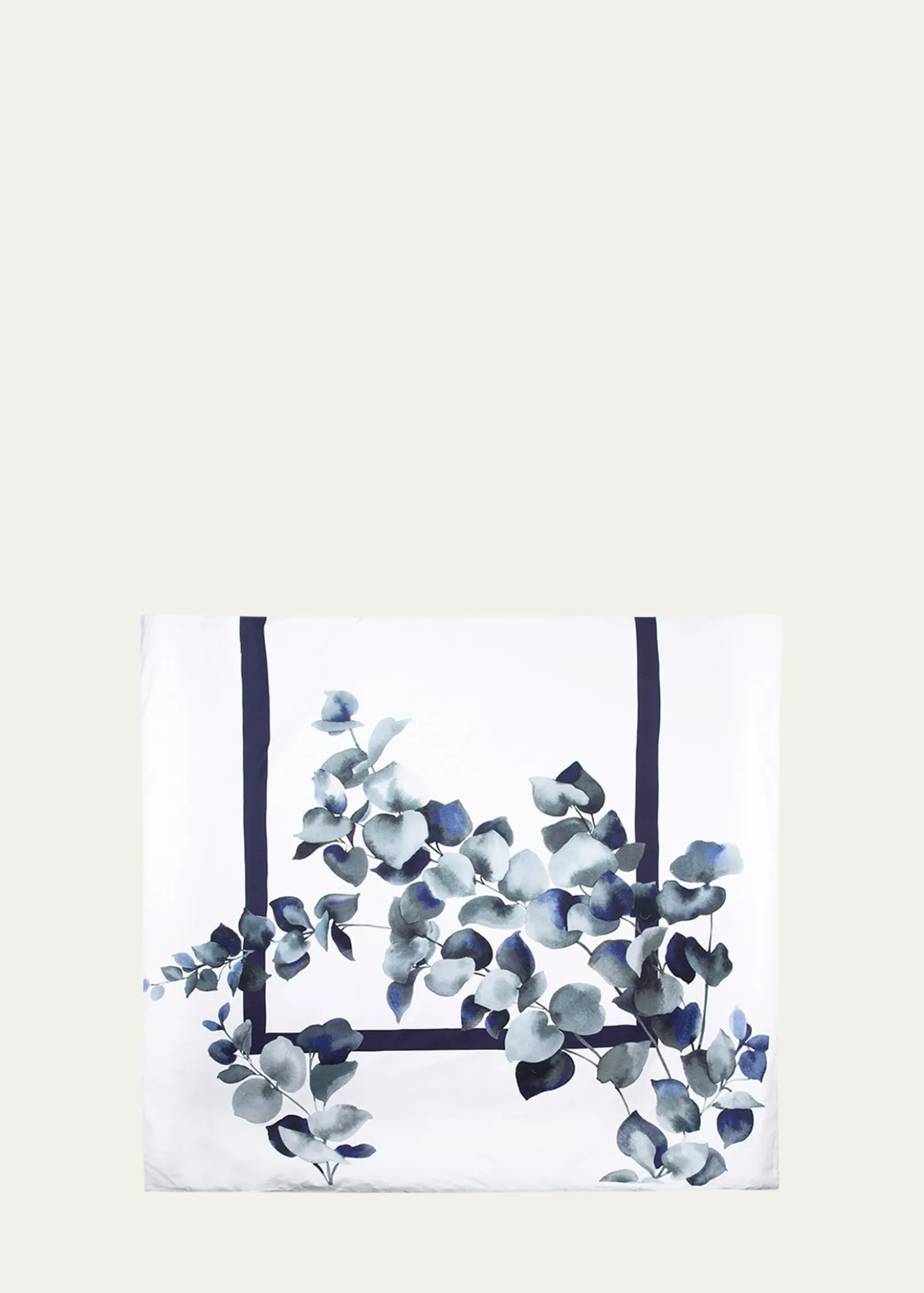 The LinoEucalyptus 500 Thread-Count Queen Duvet Cover
