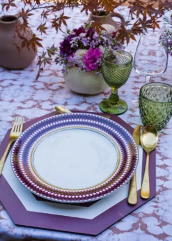 The LinoEvolucion Dinner Plates, Set of 4