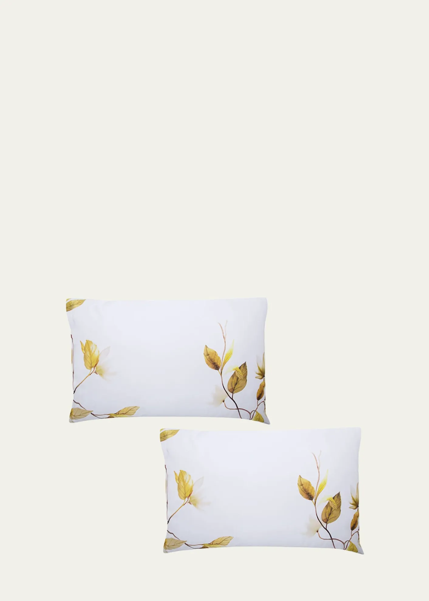 The LinoJapan 500-Thread Count Pillowcase Pair, KING CASE